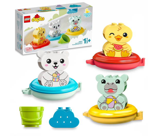 LEGO DUPLO 10965 Pływający pociąg ze zwierzątkami - 1032156 - zdjęcie 2